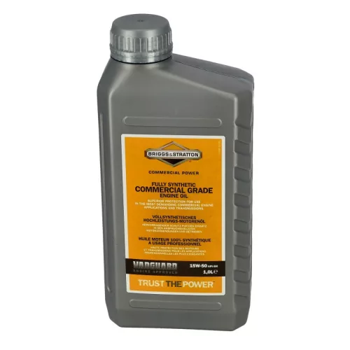 Briggs & Stratton 4 ütemű szintetikus motorolaj 15W-50, API SN Commercial – 1 liter 0100007V