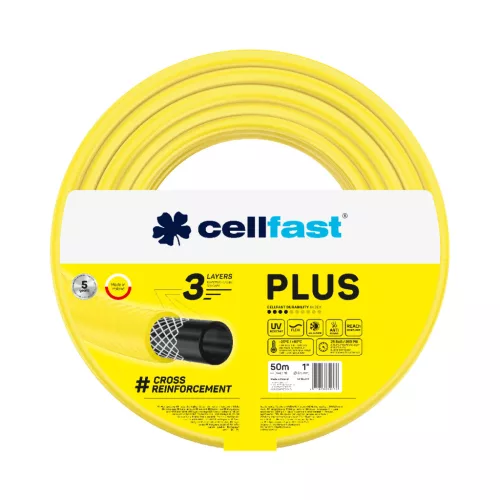 CELLFAST Locsolótömlő 3 rétegű PLUS 1" 50 m 10-231