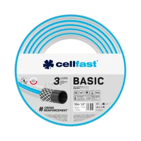 CELLFAST Locsolótömlő 3 rétegű BASIC 1/2" 30 m 10-401