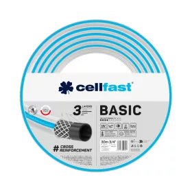 CELLFAST Locsolótömlő 3 rétegű BASIC 3/4" 30 m 10-421