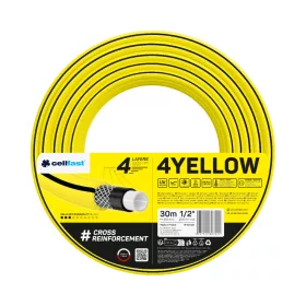 CELLFAST Locsolótömlő 4 rétegű YELLOW 1/2" 30 m