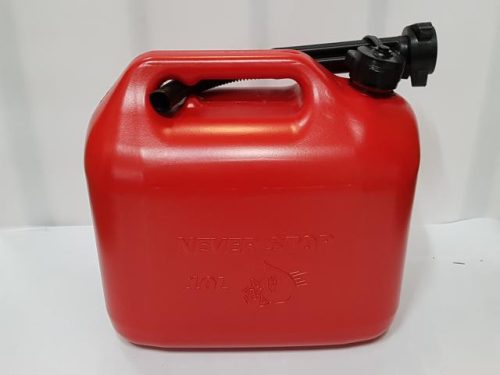 Üzemanyagkanna kiöntővel 10 liter erősített