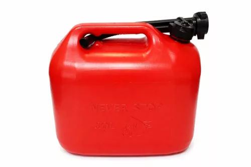 Üzemanyagkanna kiöntővel 10 liter erősített