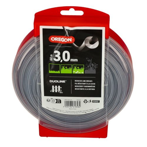 Damil – Oregon 3,0 mm Kerek damil 60 m (Duoline) – univerzális