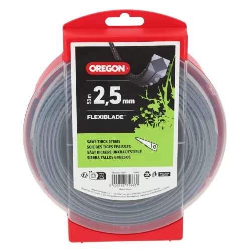 Oregon Flexiblade Damil 2,5 mm szögletes – 53 m 111080E