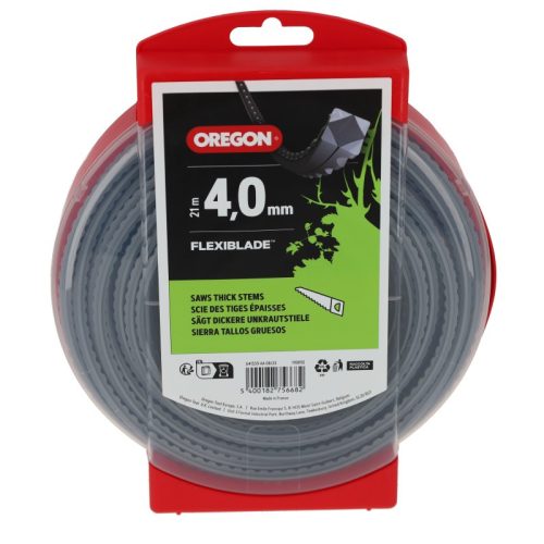 Damil – Oregon 4 mm Szögletes damil 21 m (Flexiblade) – erős vágás