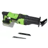 Greenworks GD24RS akkumulátoros orrfűrész (kardfűrész) 24 V, 210 mm fa- / 20 mm fémvágás (akku és töltő nélkül) 1200407-GW