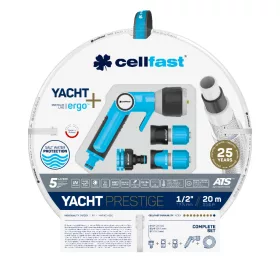 CELLFAST Locsolótömlő YACHT PRESTIGE SET 1/2" 20 m 13-390