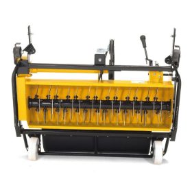   STIGA gyepszellőztető PARK 2+4WD frontkaszás fűnyíró traktorokhoz (elektromos magasság állítással)