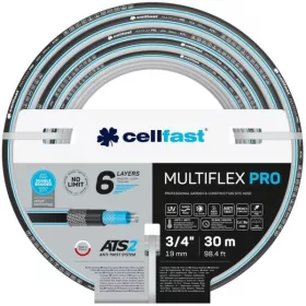 CELLFAST Locsolótömlő 6 rétegű MULTIFLEX ATSV 3/4" 30 m 13-821