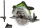 Greenworks GD24CS akkumulátoros kézi körfűrész 24 V, 185 mm-es tárcsa (akku és töltő nélkül) 1500907-GW