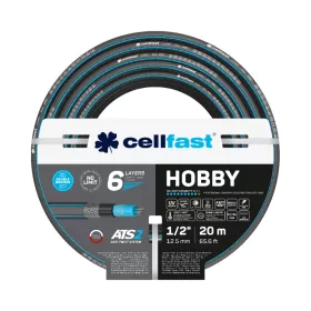 CELLFAST Locsolótömlő 6 rétegű HOBBY 1/2" 20 m 16-202