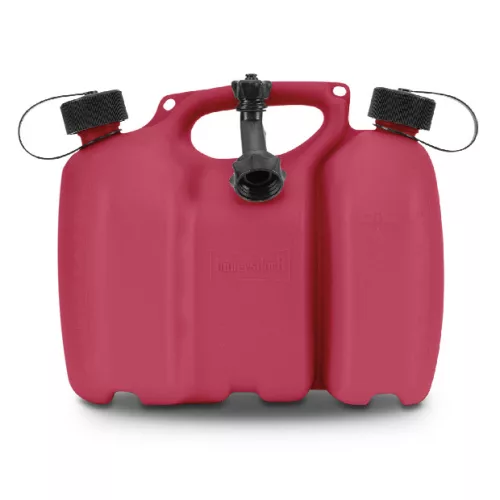 Üzemanyagkanna Hünersdorff kombi 6+3 liter sárga, kiöntőcsővel