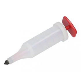 Láncvezető orrkerék zsírzó kézi, műanyag