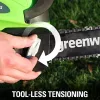 Greenworks G40CS30II akkumulátoros láncfűrész 40 V, 30 cm-es vezetőlemez (akku és töltő nélkül) 2007807-GW