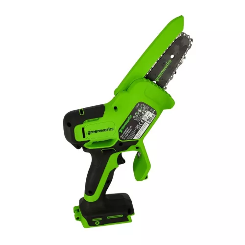 Greenworks G24MCS10 24 V-os mini láncfűrész (akku és töltő nélkül) 2008207-GW