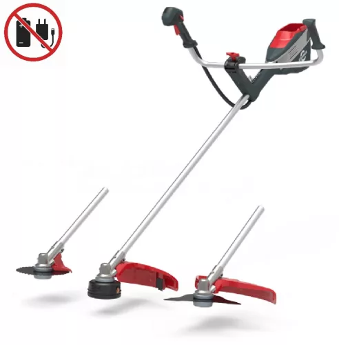 Cramer Bozótvágó akkumulátoros 82TB20 82v, damilfej és kés tartozékkal, akku- és töltő nélkül 2101686-CR