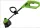 Greenworks G24LT25 akkumulátoros fűszegélynyíró 24 V, 25 cm, 1,65 mm damil (akku és töltő nélkül) 2107207-GW