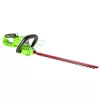 Greenworks G24HT57 akkumulátoros sövényvágó 24 V, 57 cm-es penge (akku és töltő nélkül) 2200107-GW