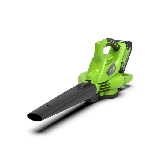 Greenworks GD40BV akkumulátoros lombfúvó-szívó 40 V (akku és töltő nélkül) 2406907-GW