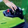 Greenworks G24X2LM36 akkumulátoros fűnyíró 48 V (2 × 24 V), 36 cm (akku és töltő nélkül) 2512507-GW