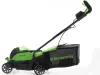 Greenworks GD24LM33 akkumulátoros fűnyíró 24 V, 33 cm (akku és töltő nélkül) 2516107-GW