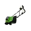 Greenworks GD2X24SC38II akkumulátoros gyepszellőztető 48 V (2 × 24 V), 38 cm, gyűjtővel (akku és töltő nélkül) 2519307-GW