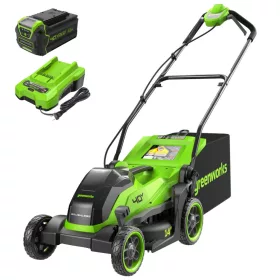 Greenworks MO40L411-01 akkumulátoros fűnyíró készlet 40 V (akkumulátorral és töltővel) 2520507UB-GW
