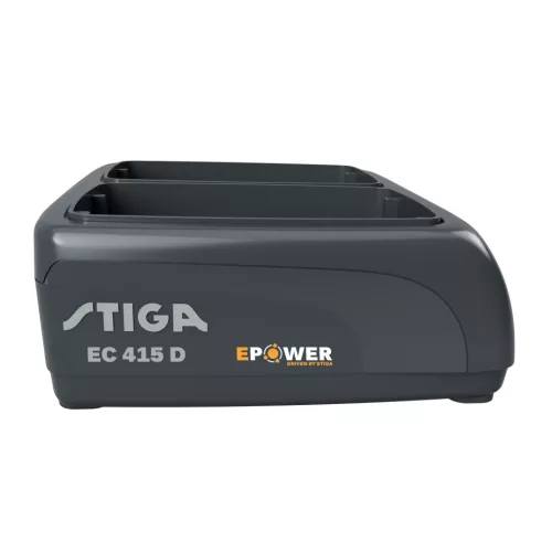 STIGA EC 415 D dupla akkumulátortöltő – 48V, 2x1,5A 277020208-ST1