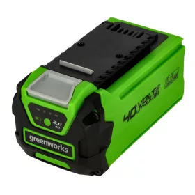 Greenworks G40B2 akkumulátor 40 V, 2 Ah – lítium-ion, új házzal 2926907-GW