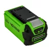 Greenworks G40B2 akkumulátor 40 V, 2 Ah – lítium-ion, új házzal 2926907-GW