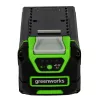 Greenworks G40B4 akkumulátor 40 V 4 Ah – lítium-ion, új házzal 2927007-GW