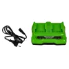 Greenworks G24X2UC2 kettős akkumulátortöltő 24 V, 2 A – 2 töltőhelyes 2931907-GW
