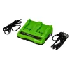 Greenworks G24X2UC4 kettős gyorstöltő 24 V, 4 A – 2 töltőhelyes 2933207-GW