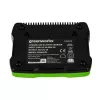 Greenworks G24X2UC4 kettős gyorstöltő 24 V, 4 A – 2 töltőhelyes 2933207-GW