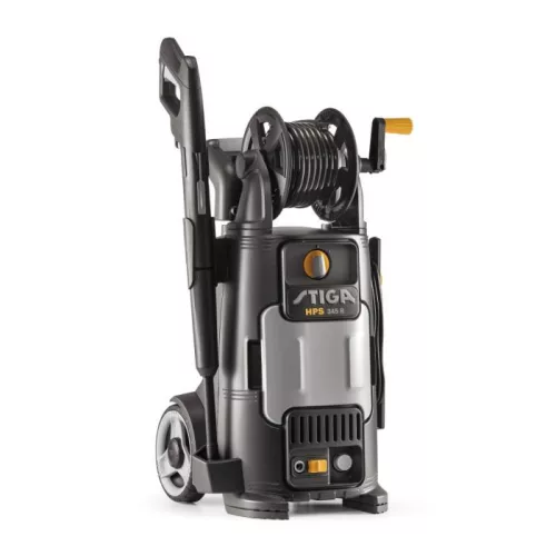 STIGA HPS 345 R elektromos magasnyomású mosó – 145 bar, tömlődobbal