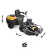 STIGA frontkaszás fűnyíró traktor ePark Pro (akkumulátor és vágóasztal nélkül) 2F6458701-ST1