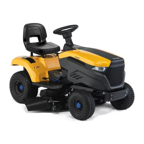 STIGA akkumulátoros oldalkidobós fűnyíró traktor TORNADO 598e 2T0665481-ST2