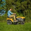 STIGA akkumulátoros, oldalkidobós fűnyíró traktor TORNADO 398e (akkumulátor nélkül) 2T0670481-ST1