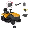 STIGA akkumulátoros, oldalkidobós fűnyíró traktor TORNADO 398e (akkumulátor nélkül) 2T0670481-ST1