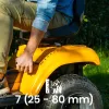 STIGA akkumulátoros fűnyíró traktor TORNADO 5108e (akkumulátor nélkül) 2T1275481-ST1