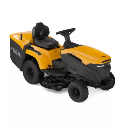 STIGA akkumulátoros fűgyűjtős fűnyíró traktor ESTATE 384e (akkumulátor nélkül) 2T2210481-ST1