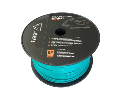 Erősebb határoló vezeték TCCA/PE 3,4 mm 500 m – EVEREST 33-06007