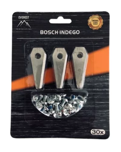 Tartalék kés robotfűnyíróhoz BOSCH – 30 db EVEREST 33-99002