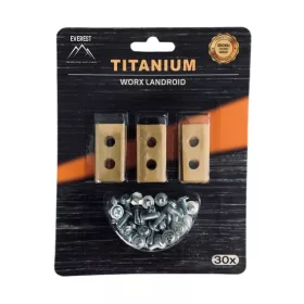 Tartalék kés robotfűnyíróhoz WORX / NAC – 30 db EVEREST Titanium 33-99008