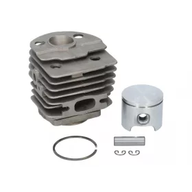   Henger komplett 46 mm Husqvarna 55, 55 Rancher; TITANIKEL bevonattal