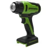 Greenworks G24HG akkumulátoros hőlégfúvó 24 V, 580 °C (akku és töltő nélkül) 3400207-GW
