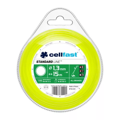 CELLFAST Damil kör STANDARD 1,3 mm x 15 m 35-001