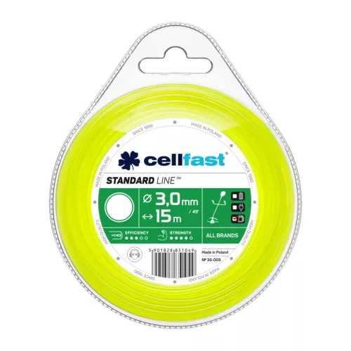 CELLFAST Damil kör STANDARD 3,0 mm x 15 m 35-005