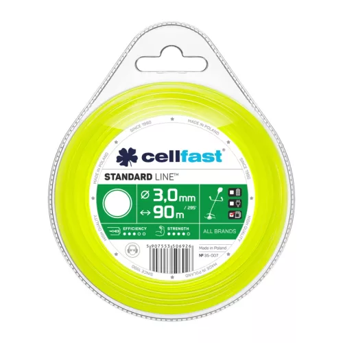 CELLFAST Damil kör STANDARD 3,0 mm x 90 m 35-007